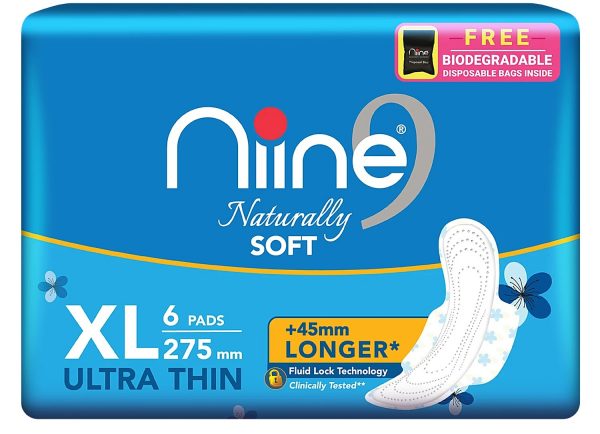 niine Naturally SOFT Ultra Thin ( XL ) ( 6Pcs. )
