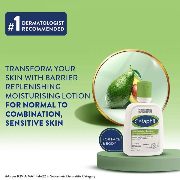 Cetaphil Moisturising Lotion 100ml | Dermat recommended - Image 4