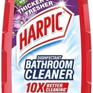 Harpic Bathroom Cleaner Liquid, Floral - 500 ml | New Thicker Bathroom Floor Cleaner | Red Harpic Bottle