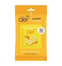 Godrej Aer Power Pocket Bathroom Fragrance - lemon tangy delight